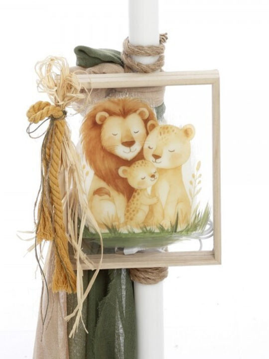 Bellissimo Lion Familie Liebe Taufset mit Thema Löwe