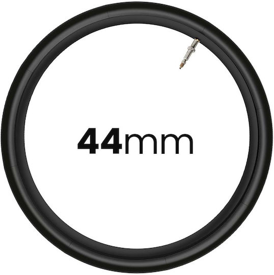 Avizar 16x1.75 До 1.90 Вътрешна Гума За Велосипед Каучукова 44мм Вентил Черна