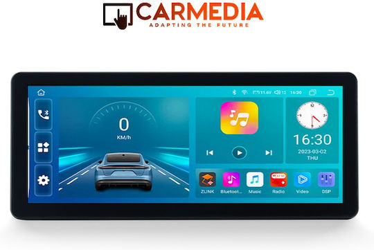 Carmedia Car Audio System for Hyundai i40 2011 with Touch Screen 12.3" Bluetooth USB Wi-Fi GPS Apple CarPlay Android Auto