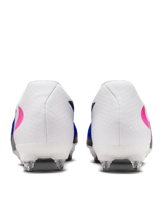 Nike Phantom 6 Low Academy Футболни Обувки с Бутони SG Сини