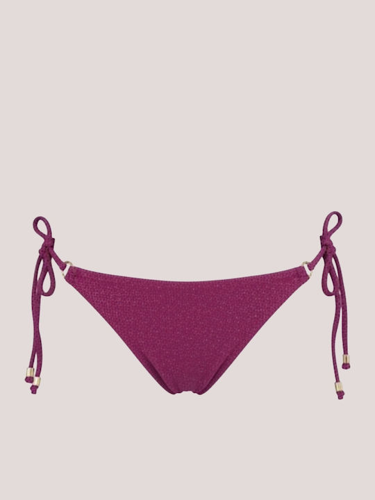 Bikini Set Triangle Push Up & Brazil Fuchsia