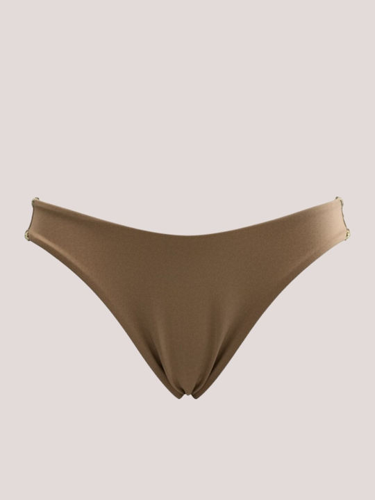 Set Bikini Triunghi Push Up & Brazilia Bronz