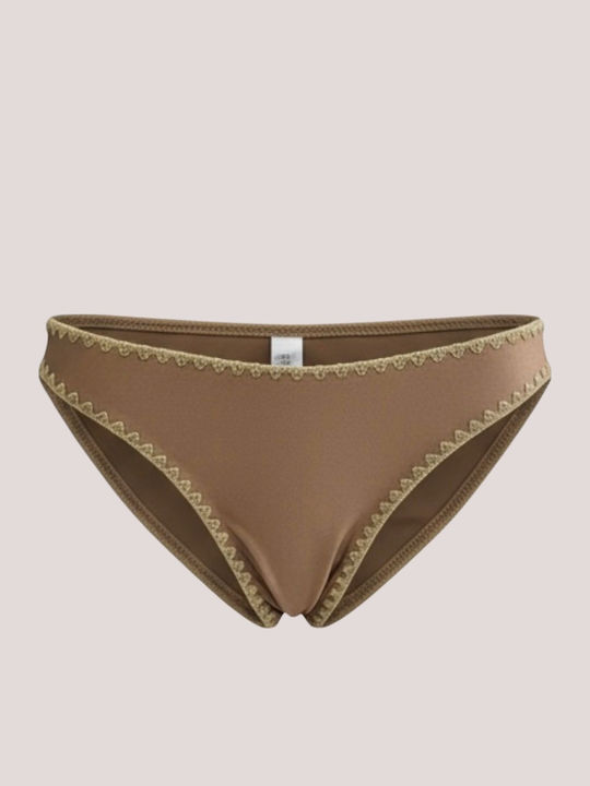 Set Bikini Triunghi Push Up & Brazilia Bronz