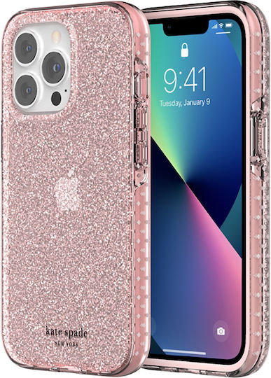 Kate Spade Case Apple Iphone 13 Pro Glitter Glitter Translucent Range Magsafe Compatible Pink