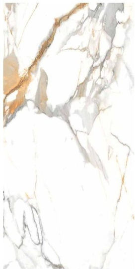 LV Granito Statuario Blend Bodenfliese Innenbereich Porzellan Glänzende Oberfläche 120x60cm Blend