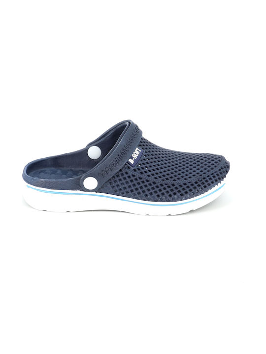 B-Soft Damentag Holzschuhe Blau 55/19162_Blau