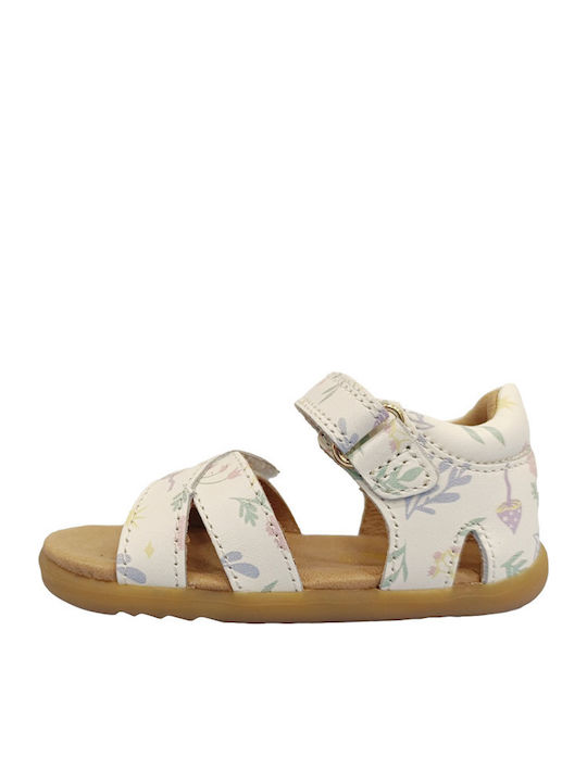 Sandale Tip Pantof Anatomici Albe