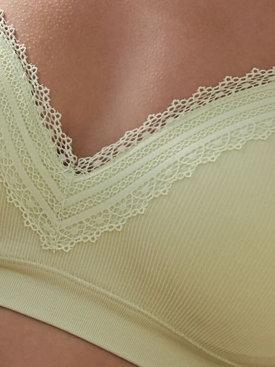 Σουτιεν Bralette Sans Complexe Wireless Agathe 56lag98 Vert Tendre Mint