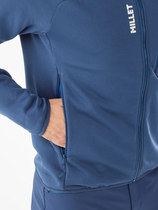 Ανδρική Ζακέτα Fleece Dark Denim