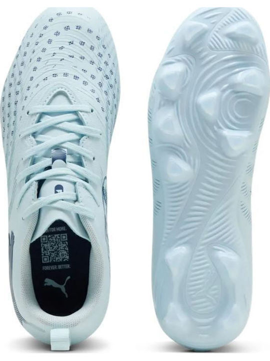 PUMA Kids Soccer Cleats Play Molded Light Blue