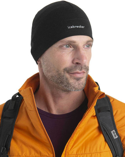 Men's Knitted Beanie Black Color