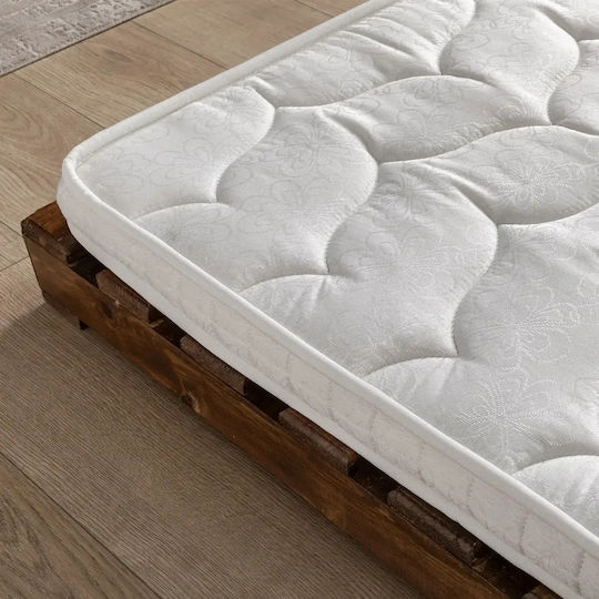 Topper Saltea Din Materiale Naturale Alb (100x200x6cm)