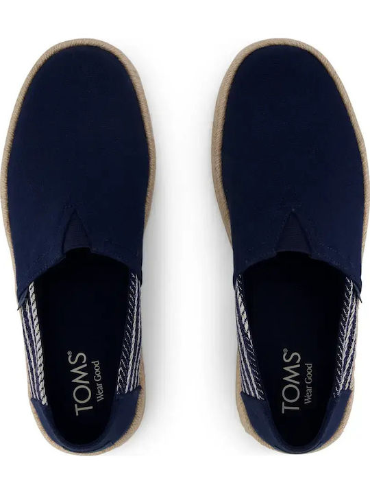 Alpargata Rope 2.0 Fabric Men's Espadrilles in Blue Colour