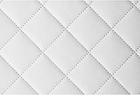 White Baby Foam Mattress With Protective Cover (80x130cm)