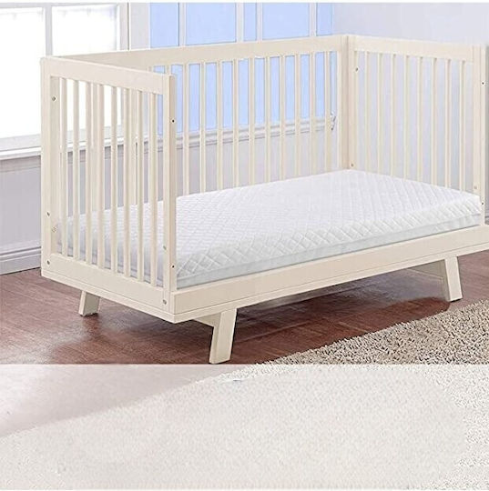 Saltea Pentru Bebeluşi Din Spumă De Memorie Ortopedică Moale Cu Protecţie Albă 60x90x7cm
