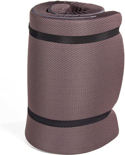 Visco Στρώμα Κάμπινγκ Αφρού Με Κάλυμμα Καφέ 70x190x7cm