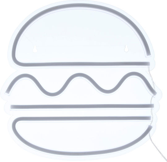 Neon Decorative Table Lamp Burger LED
