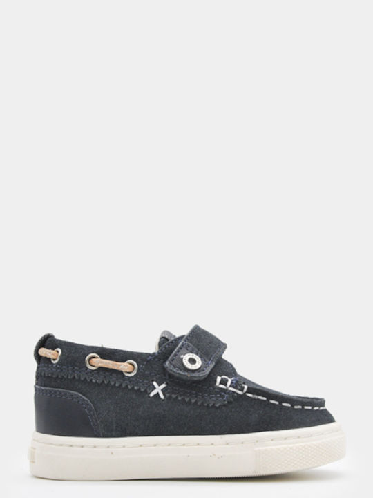 Leder Kinder Slipper & Mokassins Blau