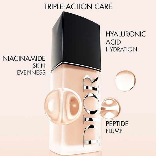 Dior Dior Forever Skin Wear Fond De Ten Lichid 3 Piersică Caldă 30ml