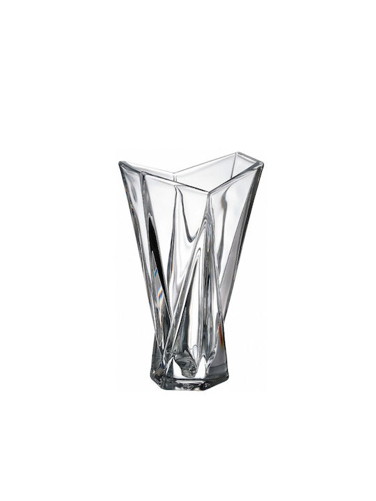 Crystal Bohemia Kristall Dekorative Vase Origami Transparent