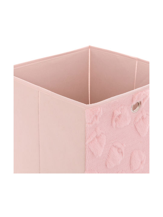 Children's Fabric Storage Box A-s Fraiz Pink 30x30x30cm