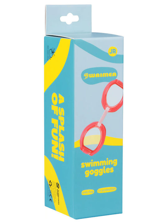 Waimea Swimming Goggles Kids with Anti-fog Lenses Pink