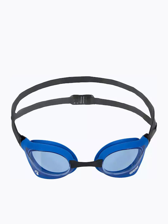 Arena Cobra Core Swipe Schwimmbrille Erwachsene mit Antibeschlaggläsern Blau