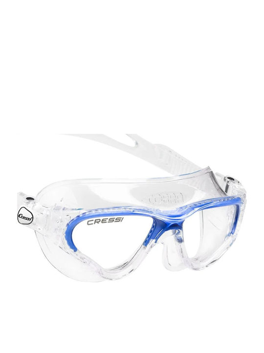 CressiSub Cobra Swimming Goggles Adults with Anti-Glare Lenses Blue