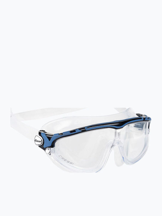 CressiSub Skylight Swimming Goggles Adults with Anti-fog Lenses Blue