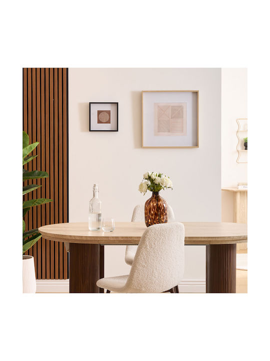 Axel Wall Photo Frame Wooden with Black Frame