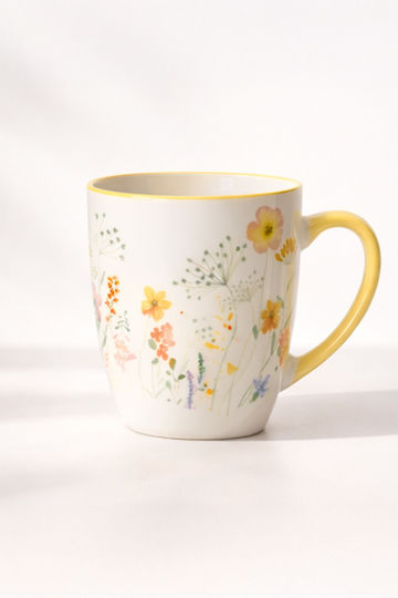 Kaemingk Porcelain Yellow Mug 330ml