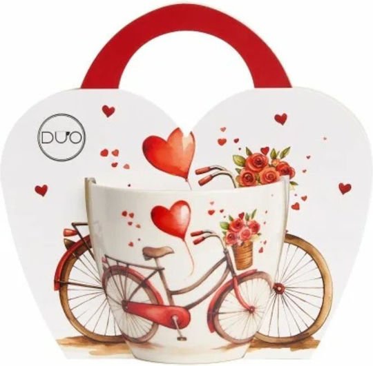 Κουπα Πορσελανινη Duo Gift Bike 460ml D97496