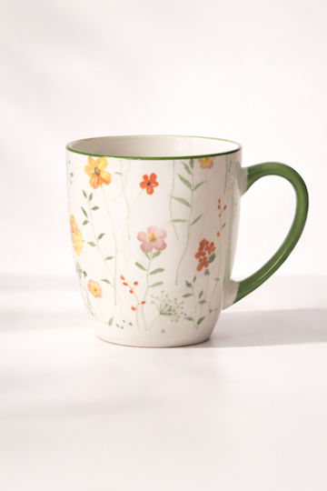 Kaemingk Porcelain Green Mug 330ml