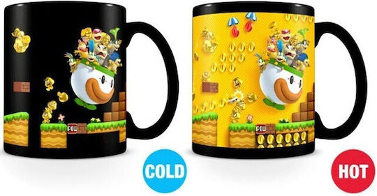 Pyramid International Coin Rush Wärmeempfindliche Keramiktasse Gold 325ml