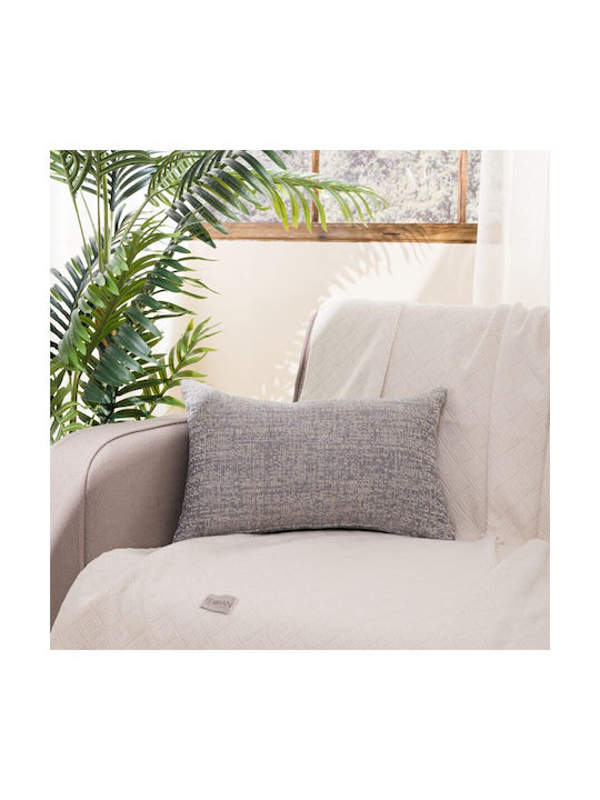 Teoran Teoran Decorative Pillow Case Forli Gray 50x50cm