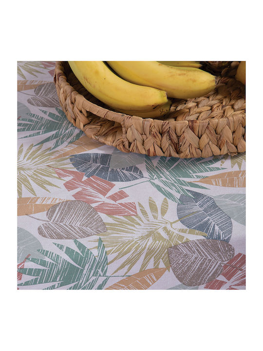 Nef-Nef Homeware Baumwoll Tischtuch Fleckabweisend Leaferio Leaferio 140x180cm