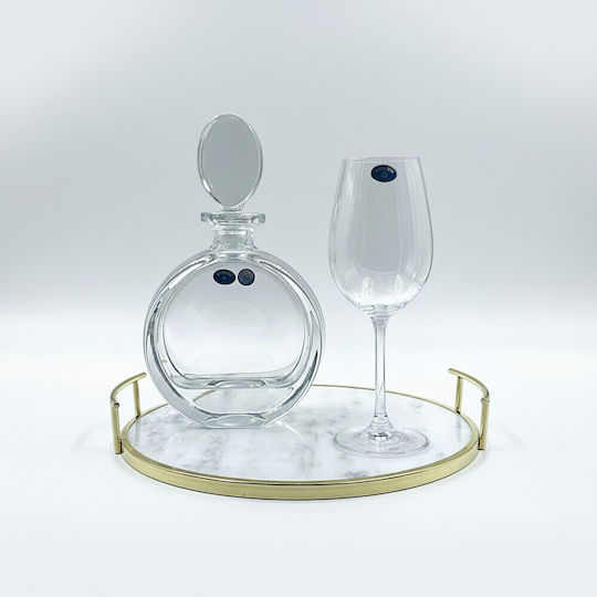 Domumart Wedding Tray Made of Gold Metallic