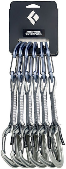 Black Diamond Miniwire QuickPack Carabiner Set 6 Pieces