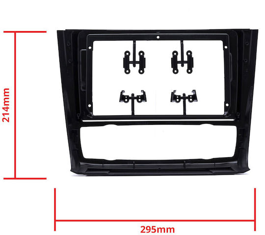 Einparts Radio Frame Bmw 1 E81 E82 E87 E88 2007-2011 Fits Manual Ac