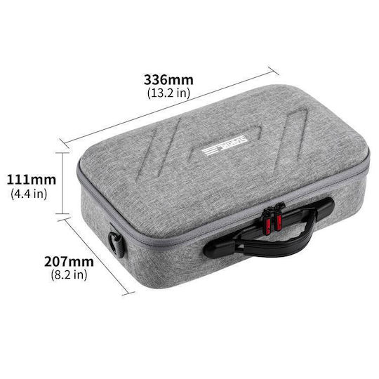 Gray Fabric Battery Carrying Bag for DJI Flip