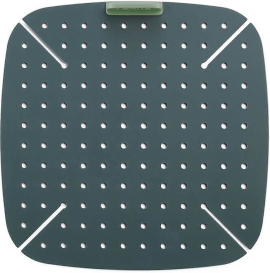 Βάση Ψήσιμο Φριτέζα Ζεστό Αέρα Lekue 1010156 22x22 Cm 20/+220°c Σιλικόνη Γκρι