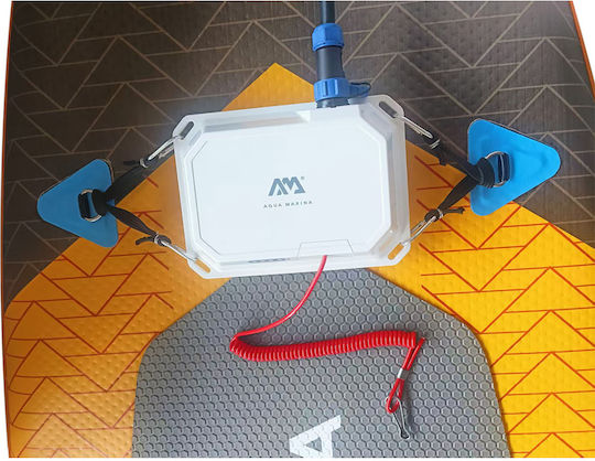 Aqua Marina AMgo Turbo 366 + BlueDrive S Inflatable SUP Board / Kayak with Length 3.66m Orange
