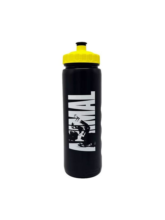 Animal Sport Wasserflasche 1000ml Schwarz