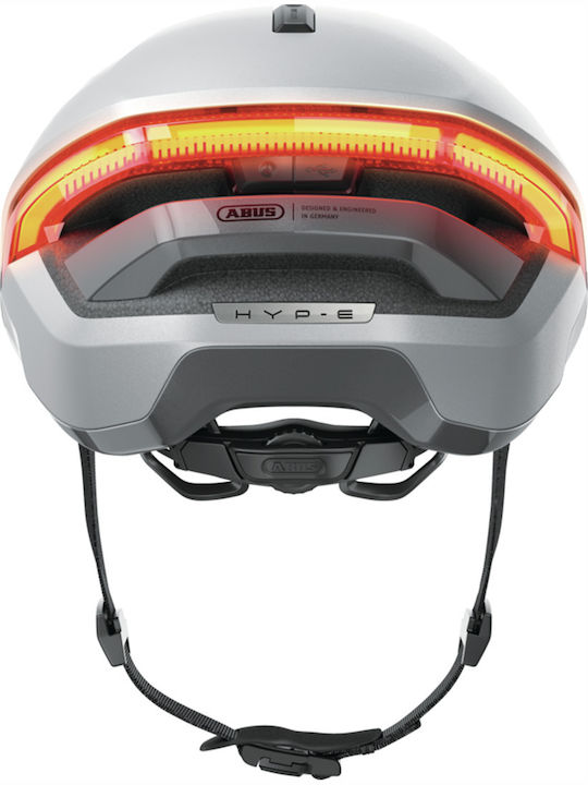 Abus Fahrradhelm Silber