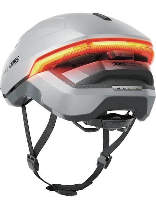 Abus Fahrradhelm Silber