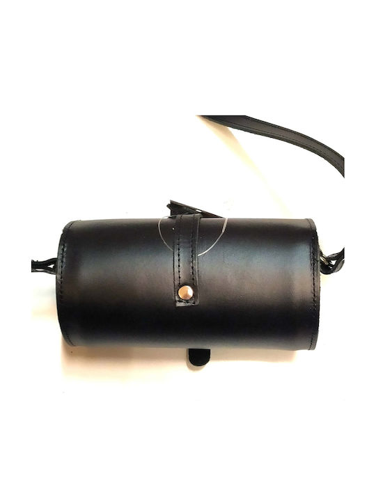 Leather Women's Shoulder Bag Black