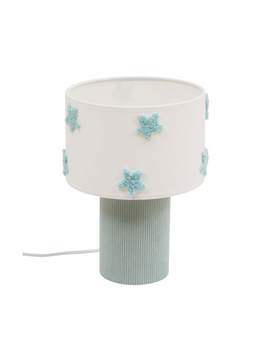 Kinder Tischlampe Beistelltischlampe A-s Sea Blau 18,5x18,5x28cm