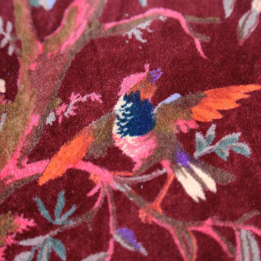 Interni Oggi Velvet Bordeaux Sofa Cushion 60x60cm
