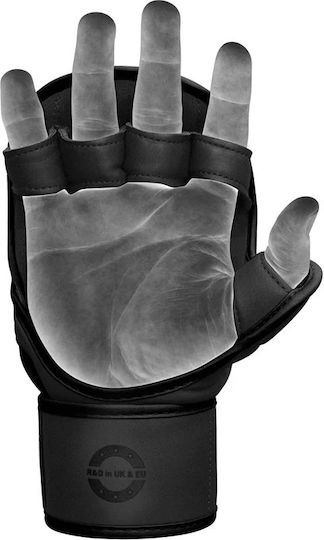 Rdx Sparring Grappling Handschuhe Shooter F6 Matt Schwarz L XL