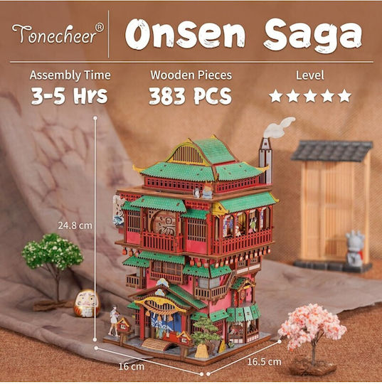Tonecheer Rolife Holzbau-Spiel